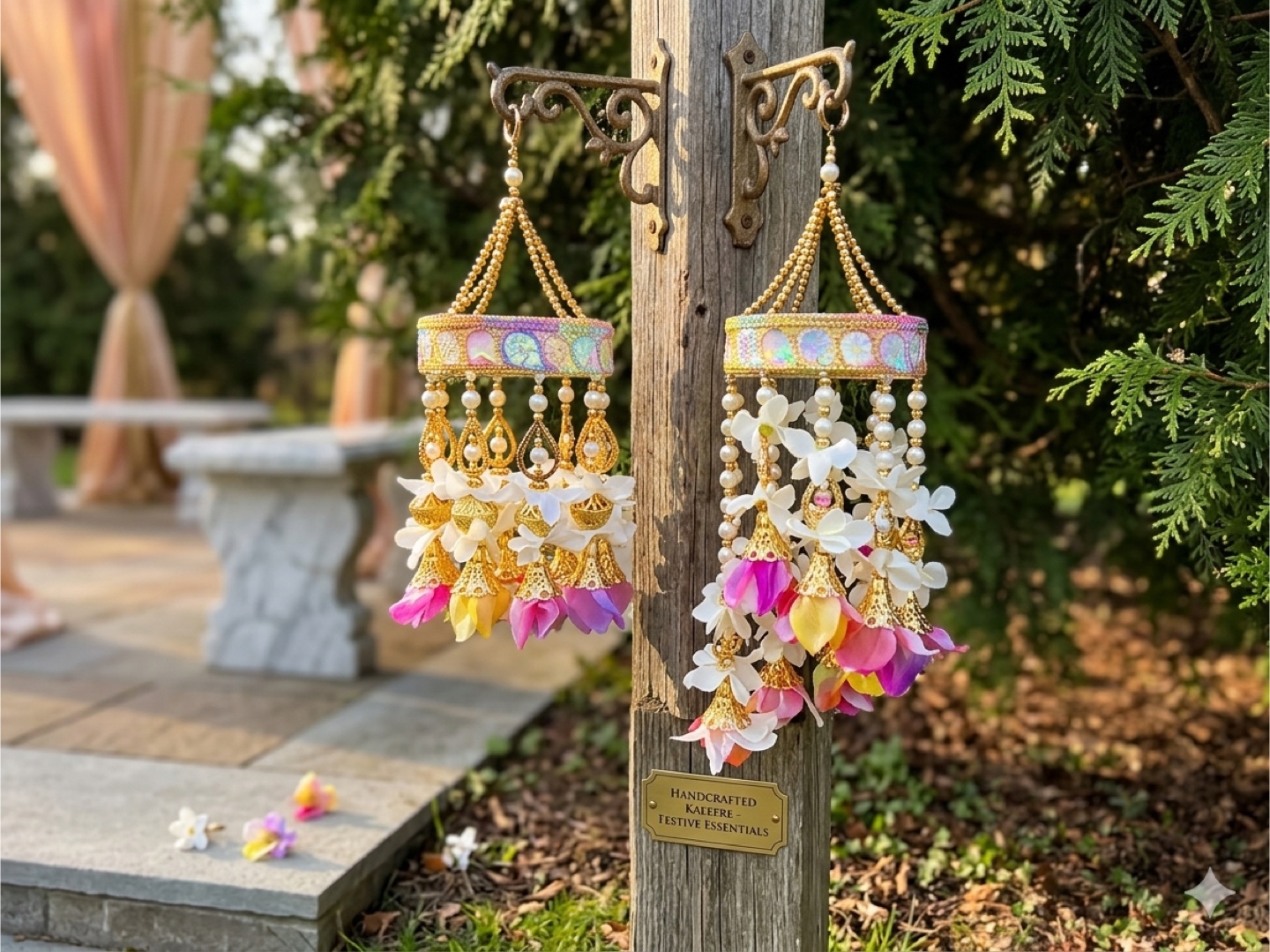 Handcrafted Rangoli Festive Essentials Hanging Decor - photo 3