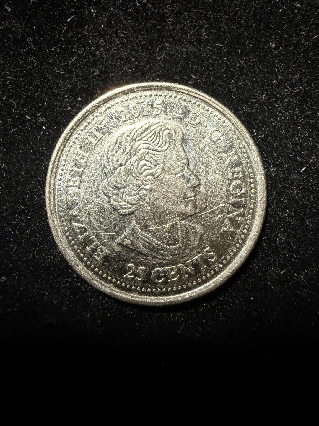 2015 Canada 25 Cent Coin - Poppy - photo 2