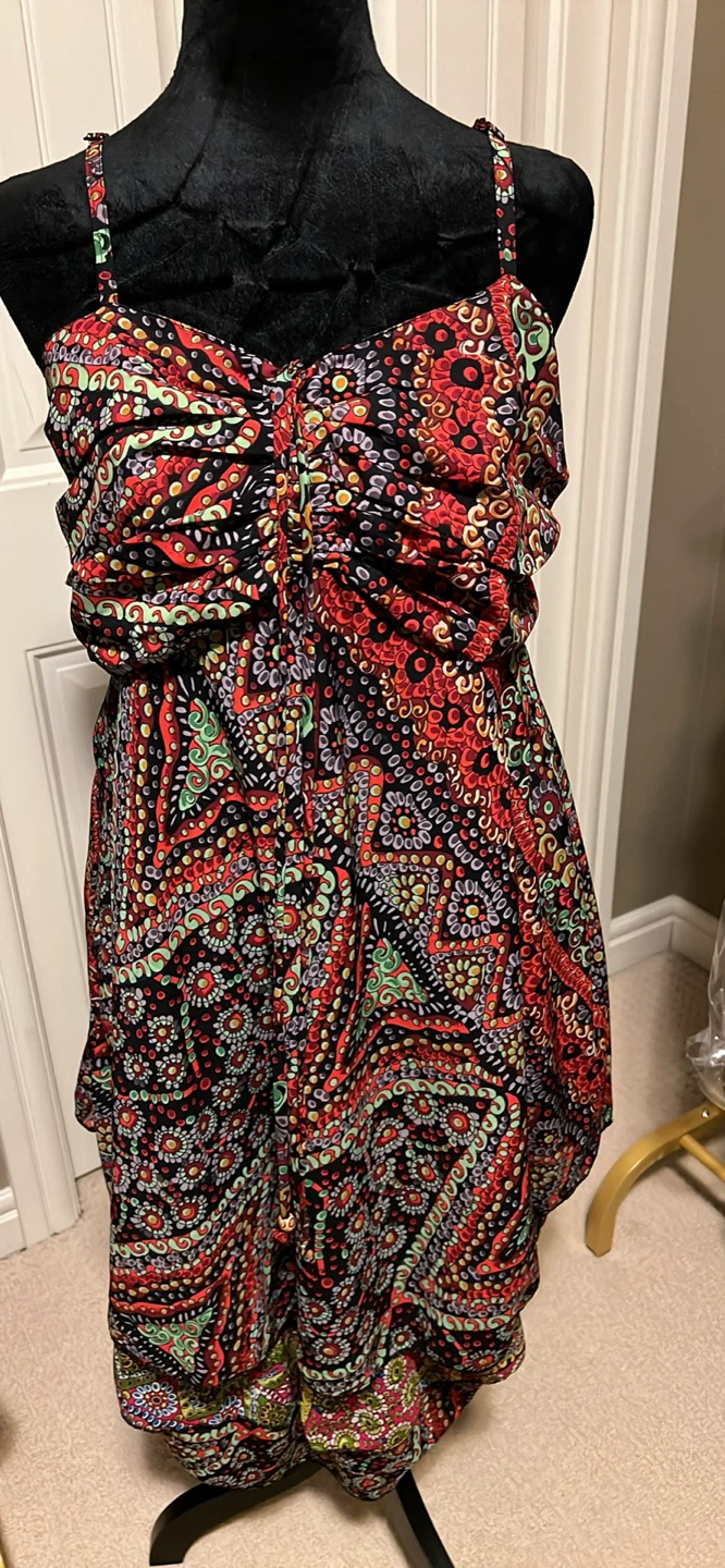 Boho Halter Neck Patterned Dress - photo 2