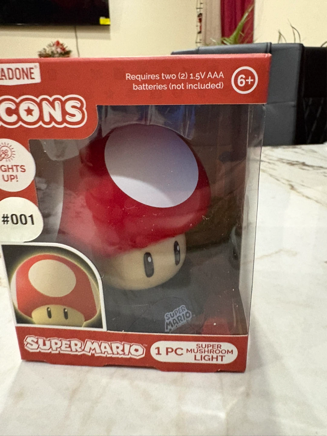 Paladone Super Mario Super Mushroom Light #001