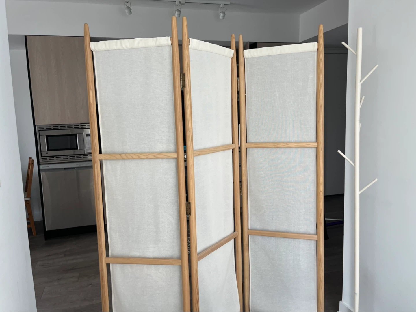 Zara home 3-Panel Wood Room Divider - photo 2