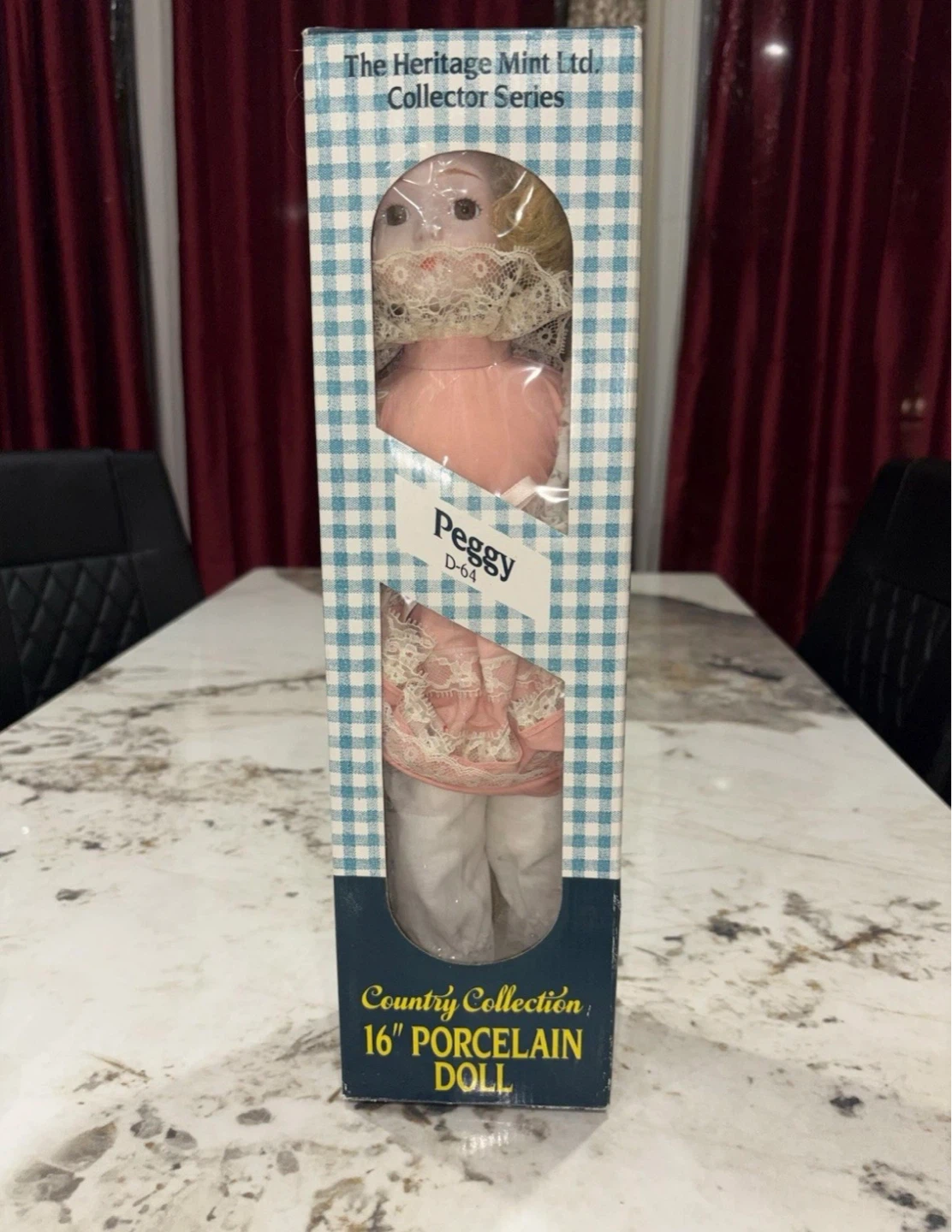 The Heritage Mint Ltd. 16" Porcelain Doll - Peggy - photo 4
