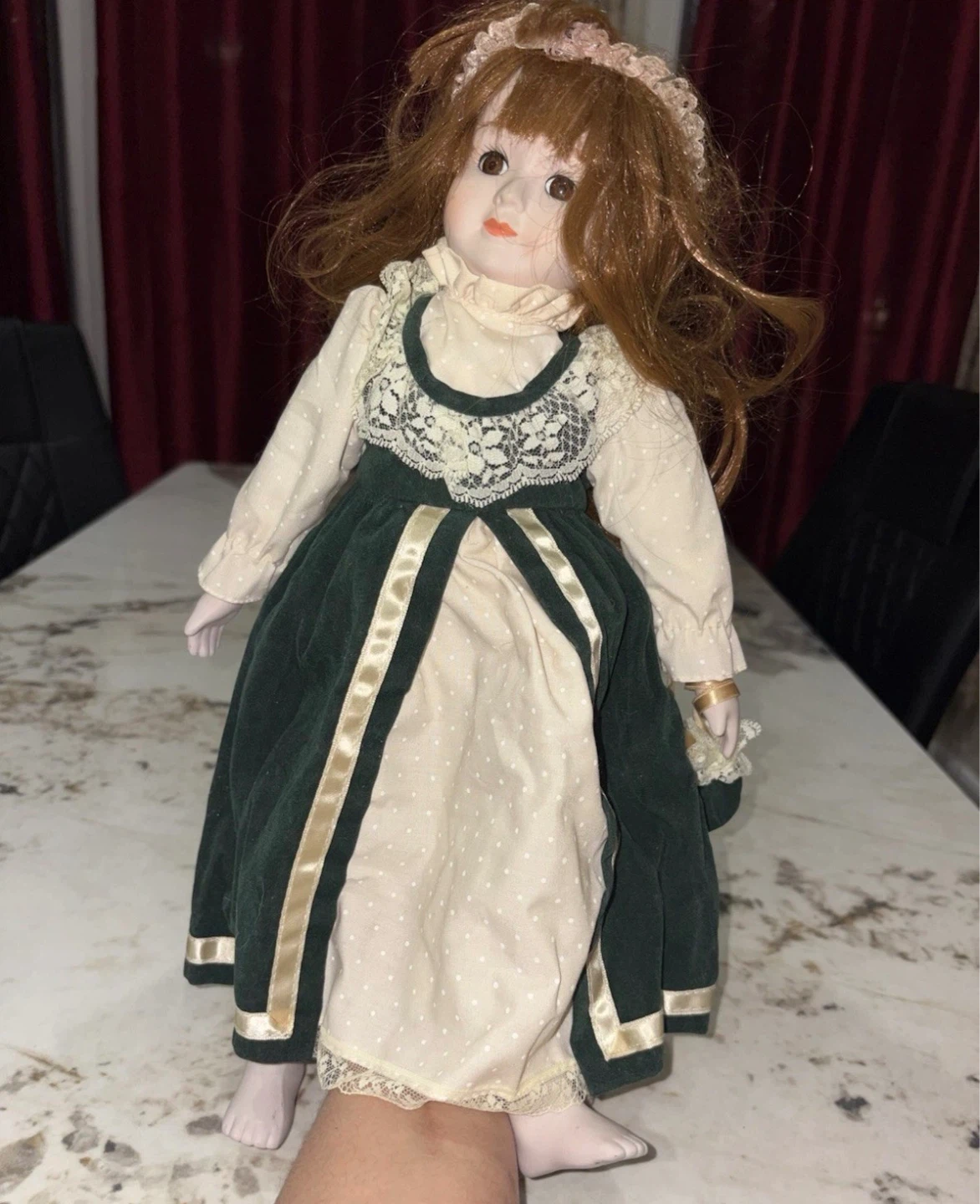 The Heritage Mint Ltd. 16" Porcelain Doll - Peggy - photo 3