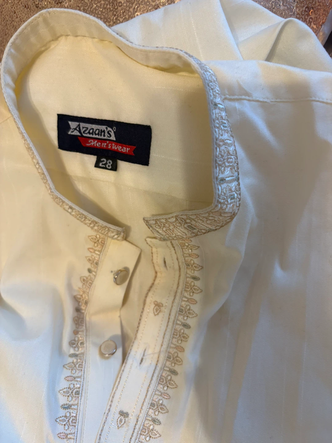 Azaan's kids Wear Cream Kurta - photo 4
