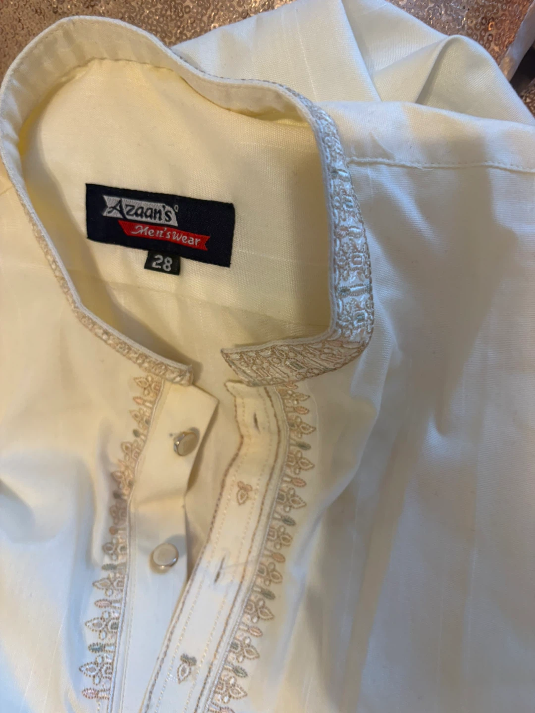 Azaan's kids Wear Cream Kurta - photo 3