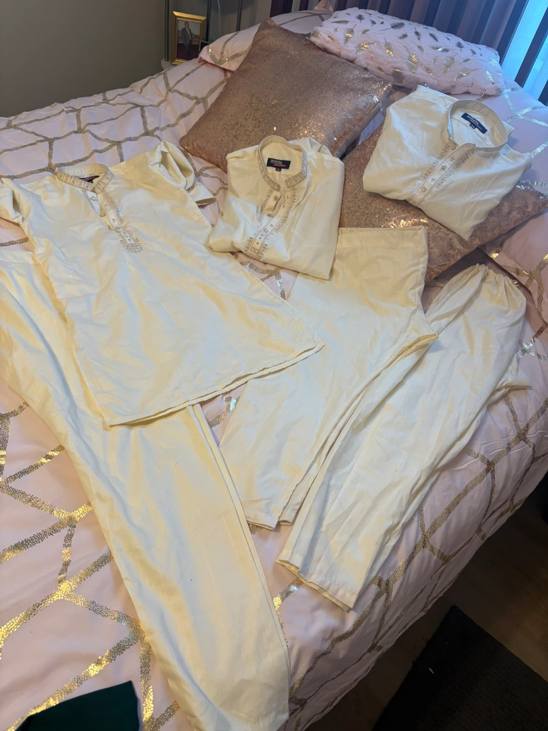 Azaan's kids Wear Cream Kurta