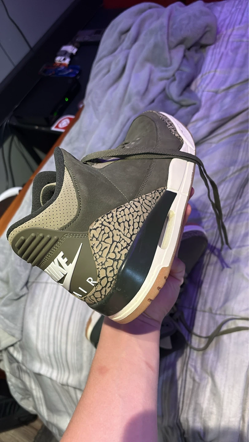 Jordan 3 "Military Black" Sneakers - photo 4