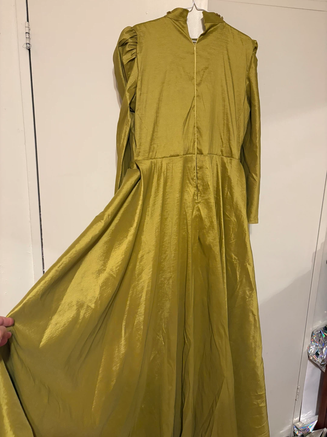 Gold Beaded Maxi Dress - photo 2