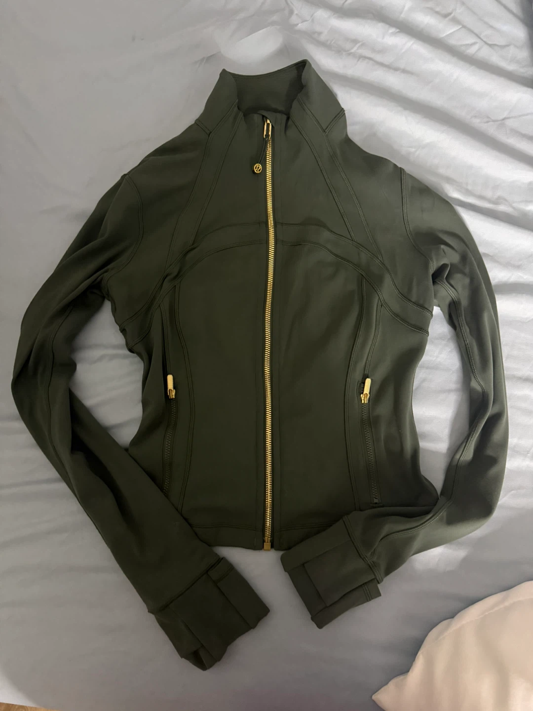 Lululemon Green Jacket Size 6