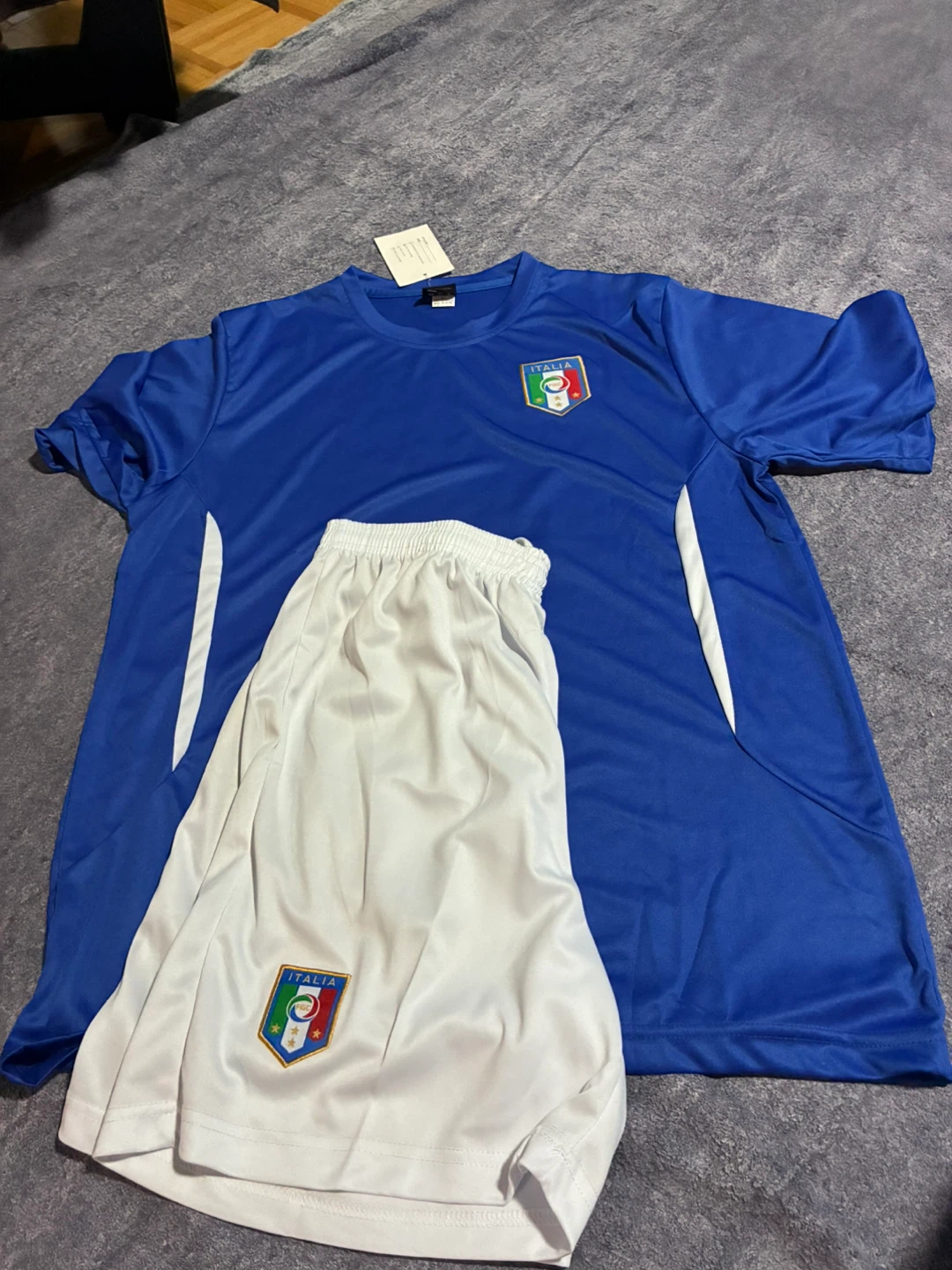 Italy Soccer Jersey and Shorts Set