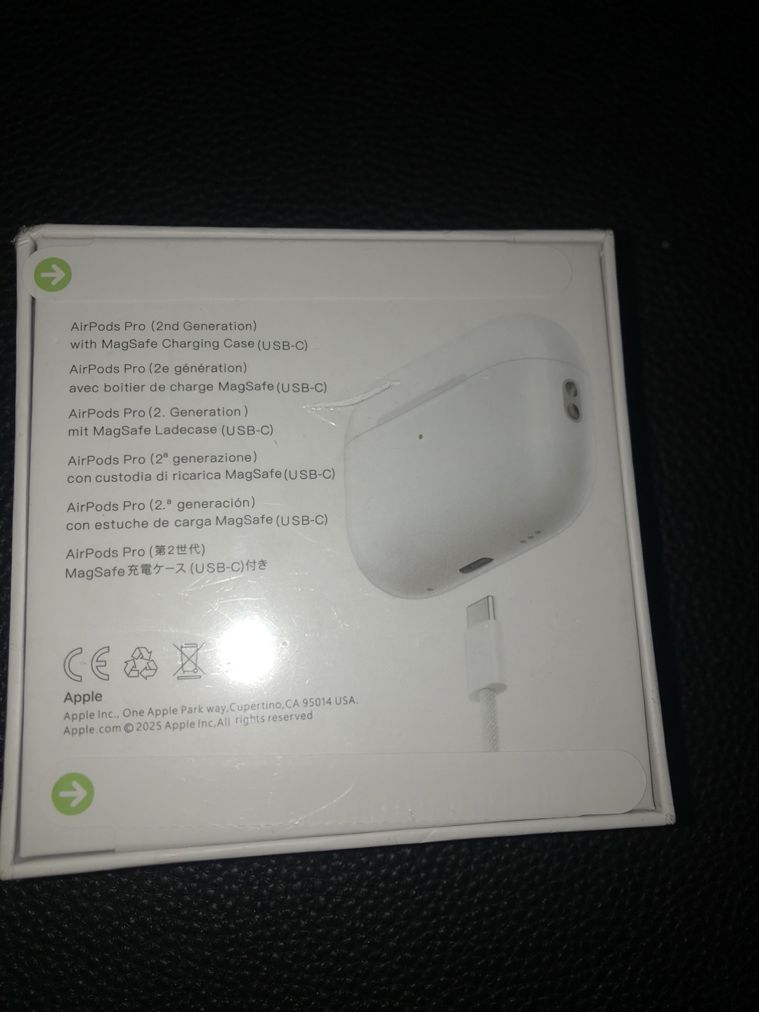 Apple AirPods Pro 2nd generation with MagSafe Charging Case - photo 2