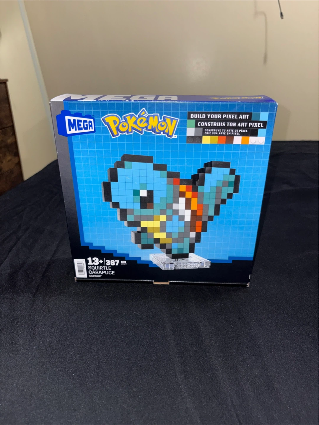 MEGA Pokémon Squirtle Pixel Art Building Set