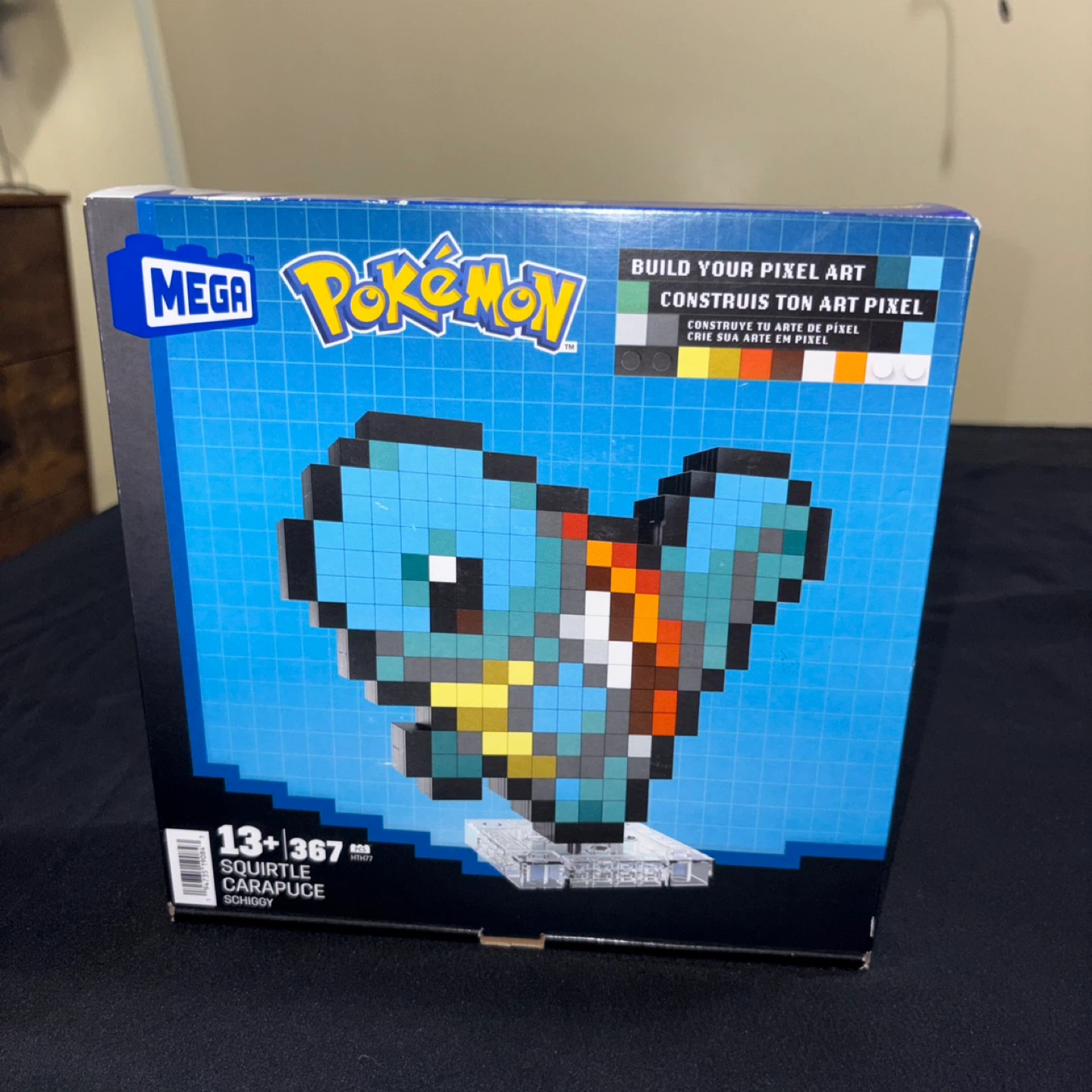 MEGA Pokémon Squirtle Pixel Art Building Set - photo 3