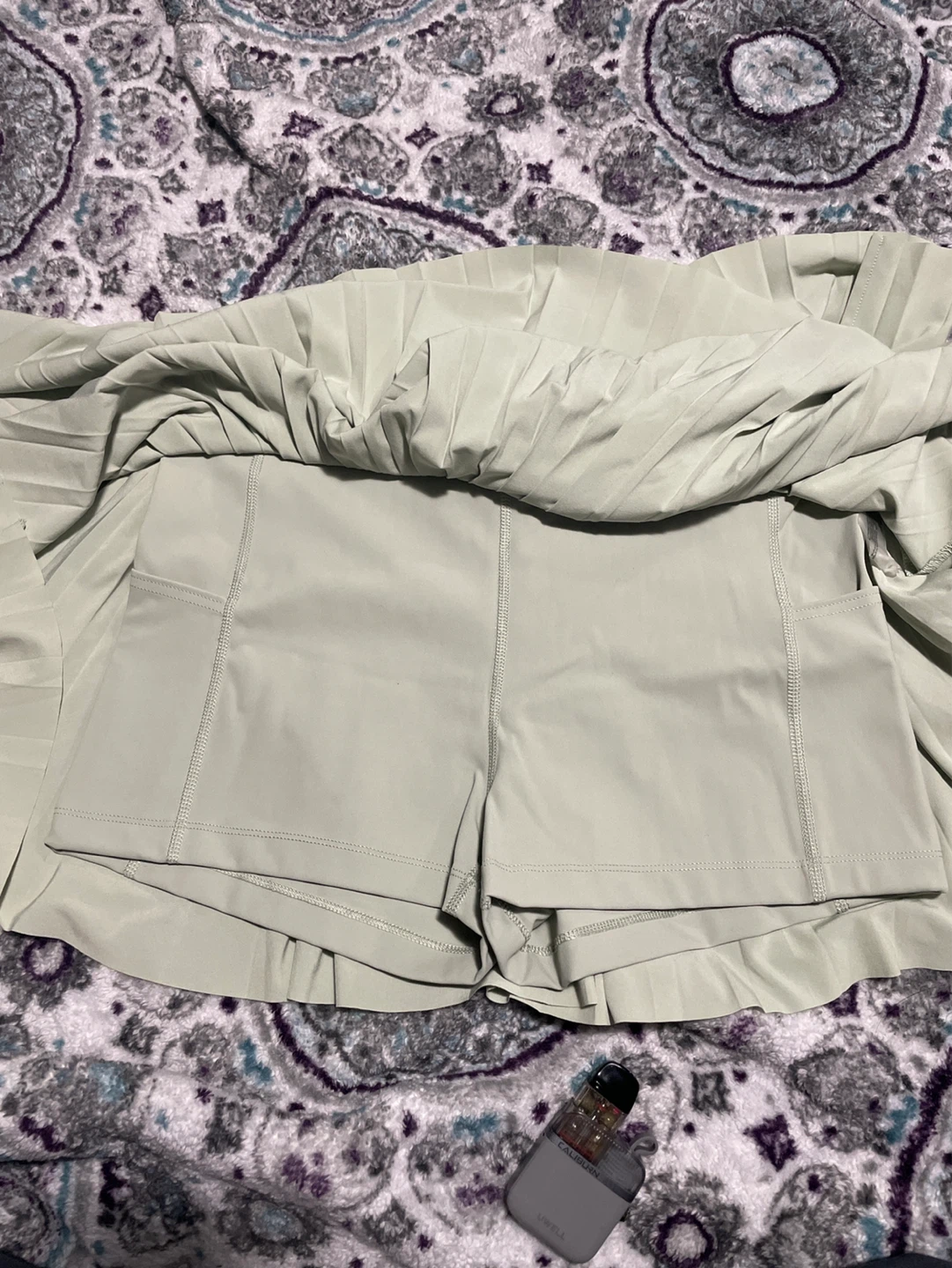 TnAction Pleated Tennis Skirt with Built-in Shorts - Size L - photo 4