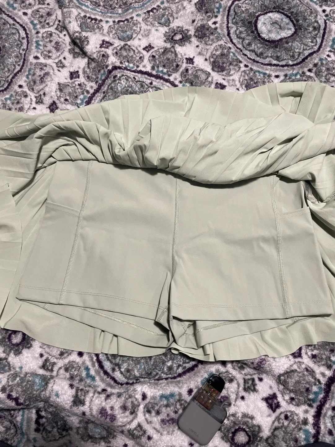 TnAction Pleated Tennis Skirt with Built-in Shorts - Size L - photo 4