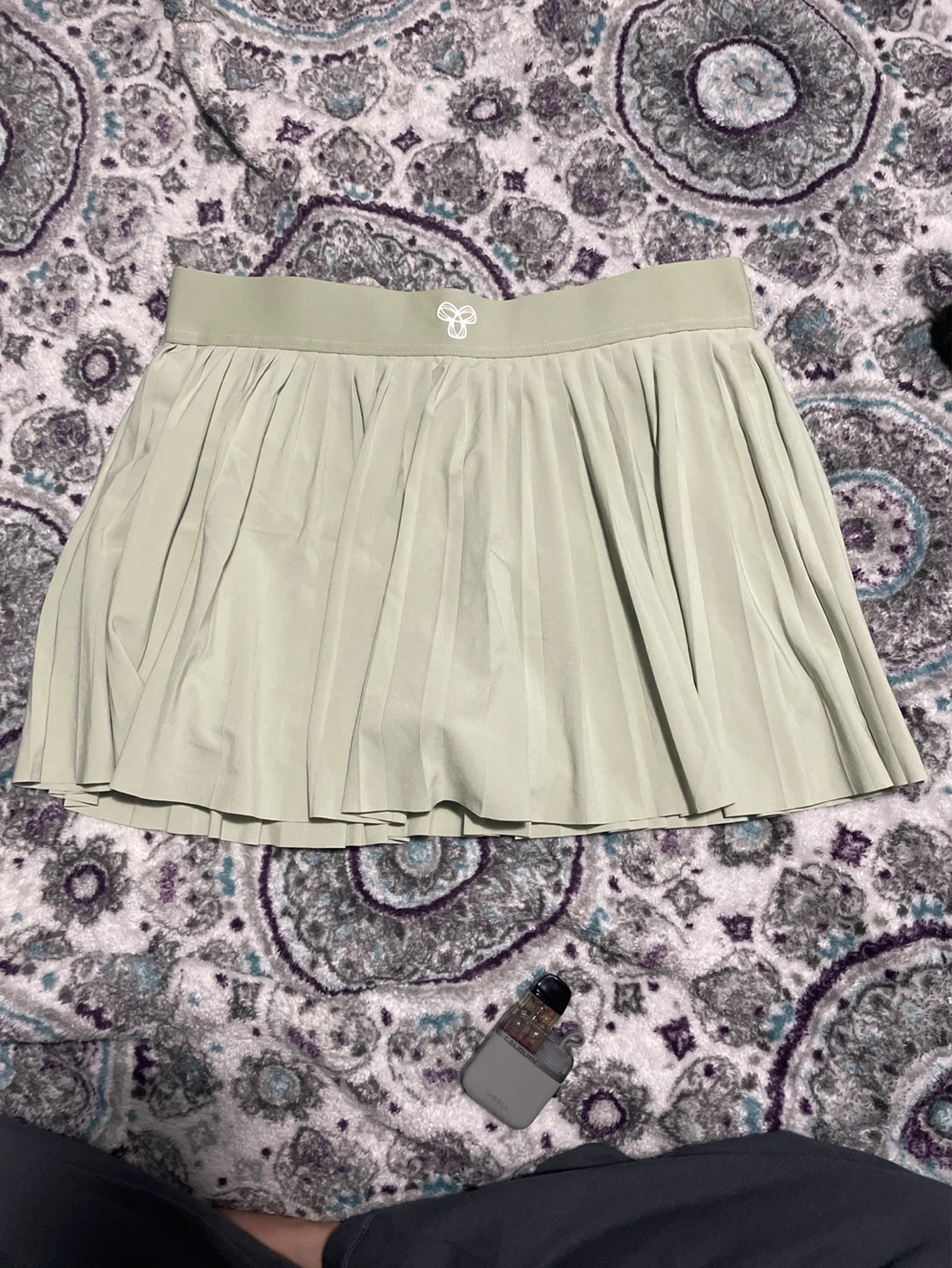TnAction Pleated Tennis Skirt with Built-in Shorts - Size L - photo 2