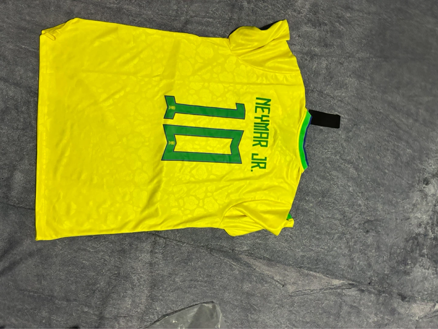 Brazil Neymar Jr. 10 Soccer Jersey and Shorts Set - photo 2