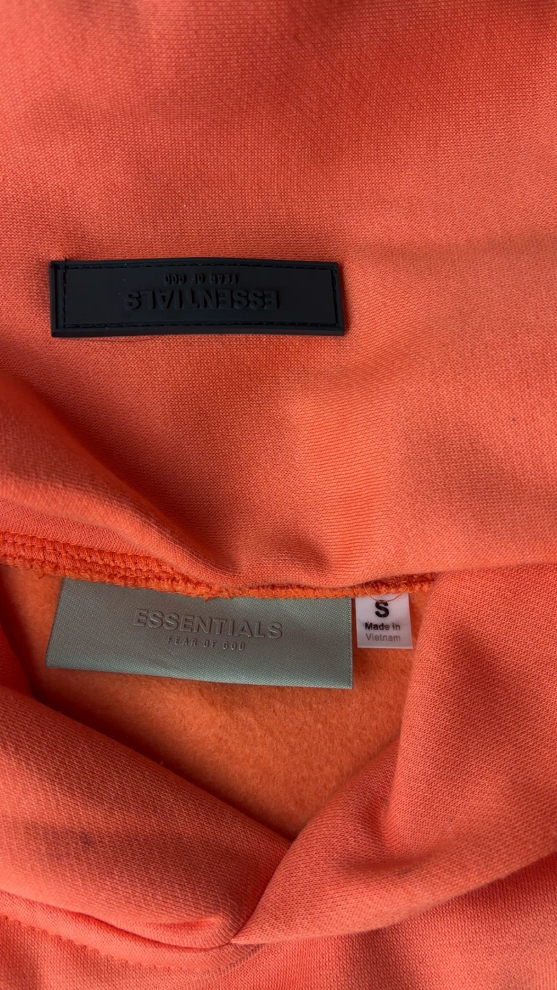 Coral Essential Fear Of God Hoodie - photo 3