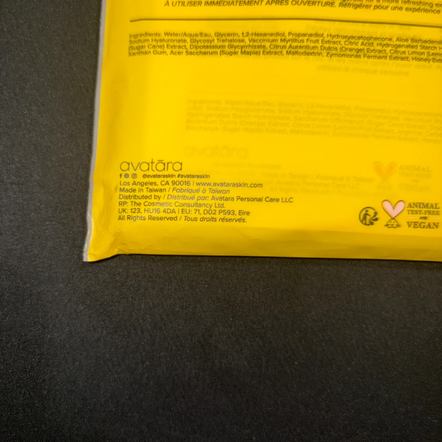 Avatara Bee My Honey Nourishing Face Masks (5 ct.) - photo 4