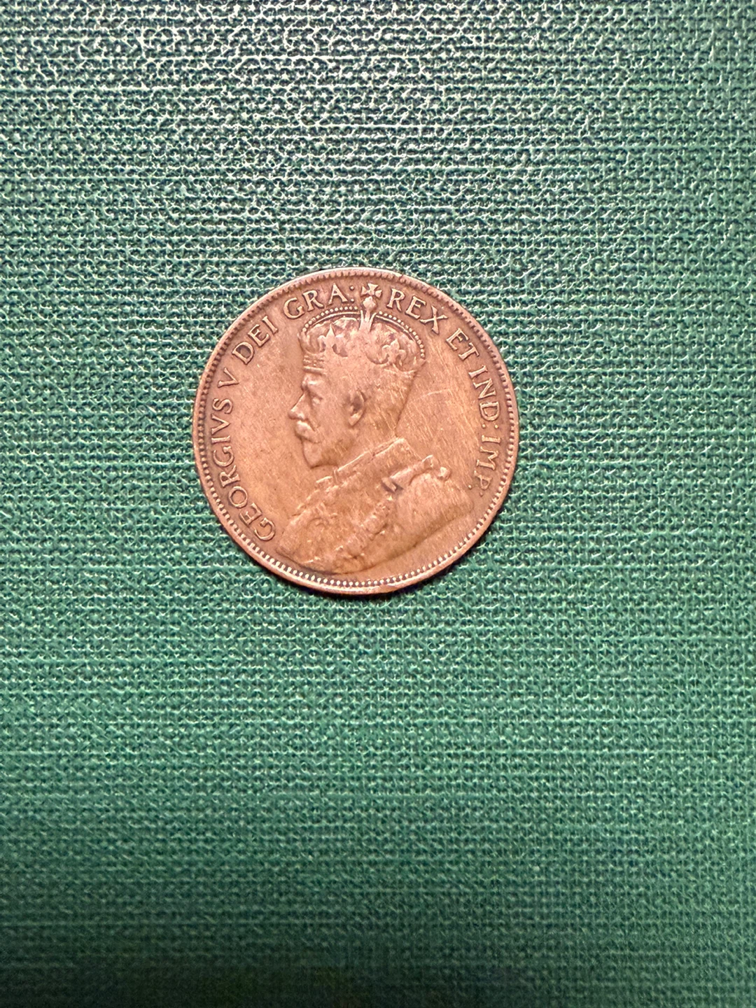 1916 Canadian Large 1 Cent Coin - photo 2