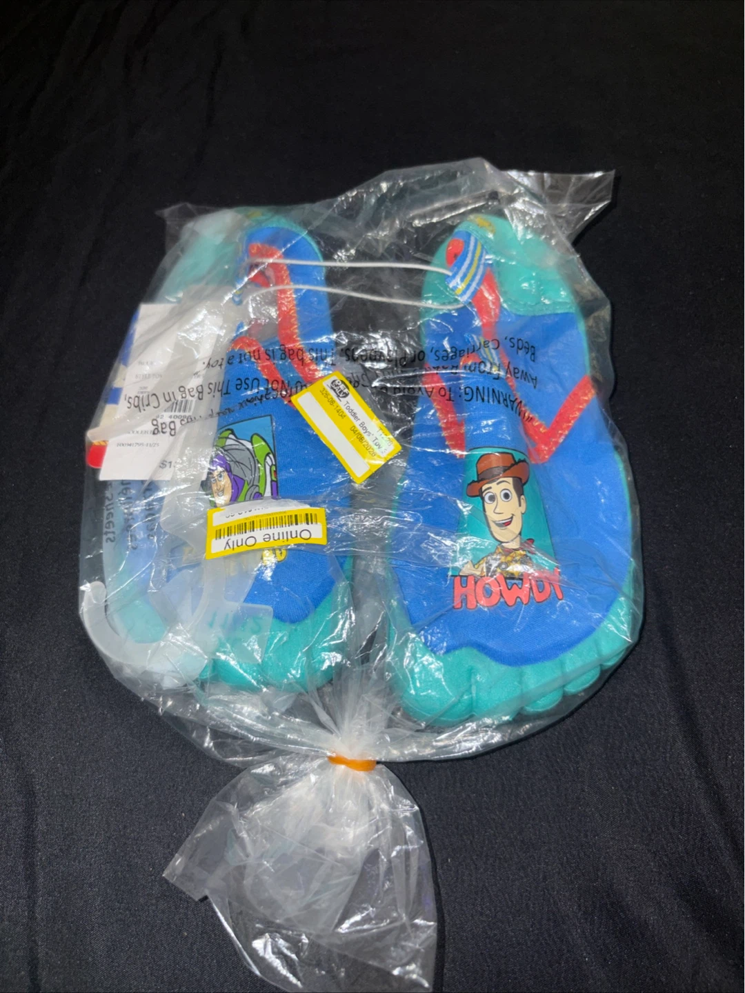 Toddler Boys Toy Story Water Shoes Size XL 11/12 Blue - photo 3