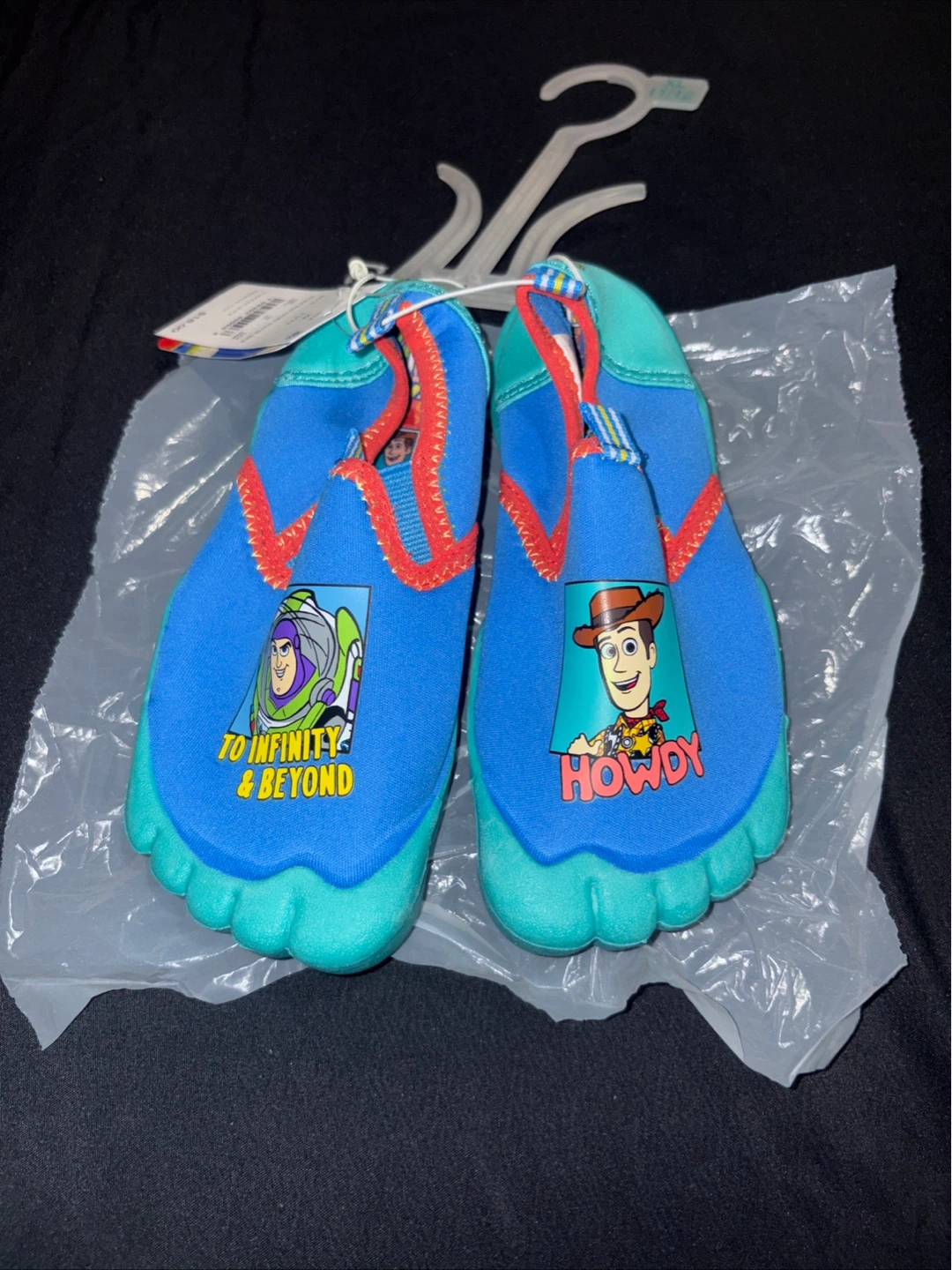 Toddler Boys Toy Story Water Shoes Size XL 11/12 Blue