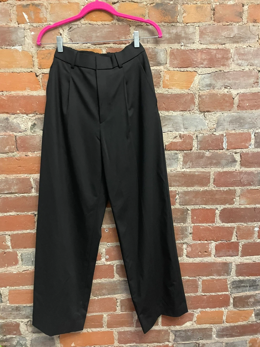 UNIQLO Black Wide Leg Pants XS/TP