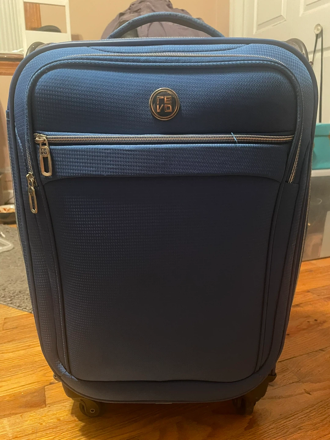 REVO Royal Blue Carry-On Spinner Suitcase - Great Condition
