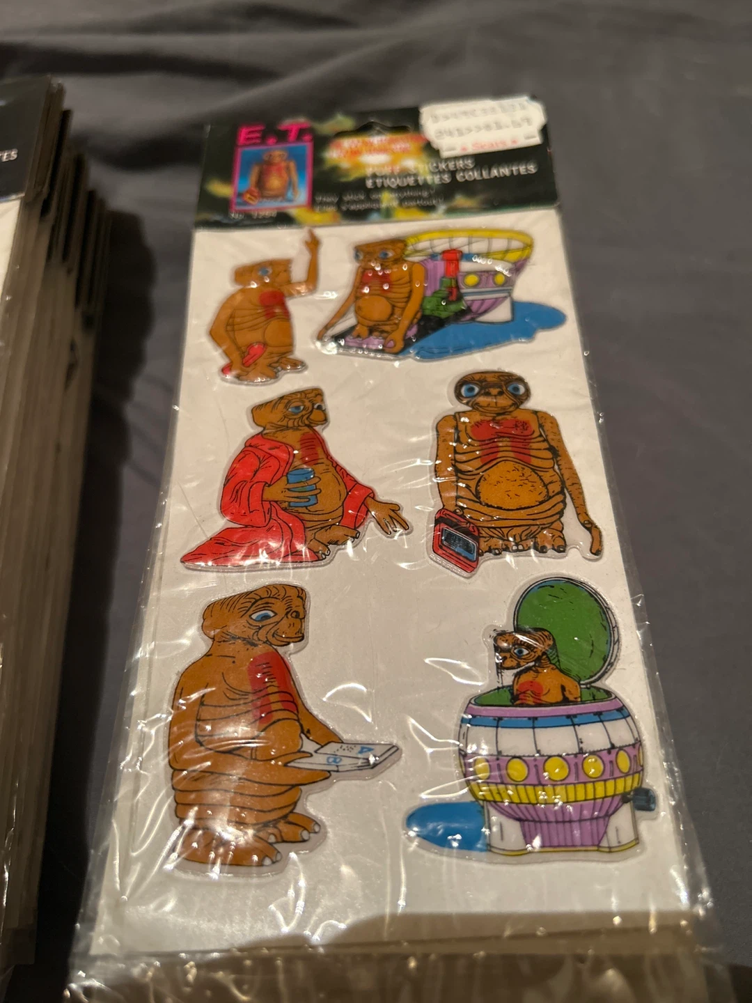 E.T. The Extra-Terrestrial Puff Stickers - photo 3