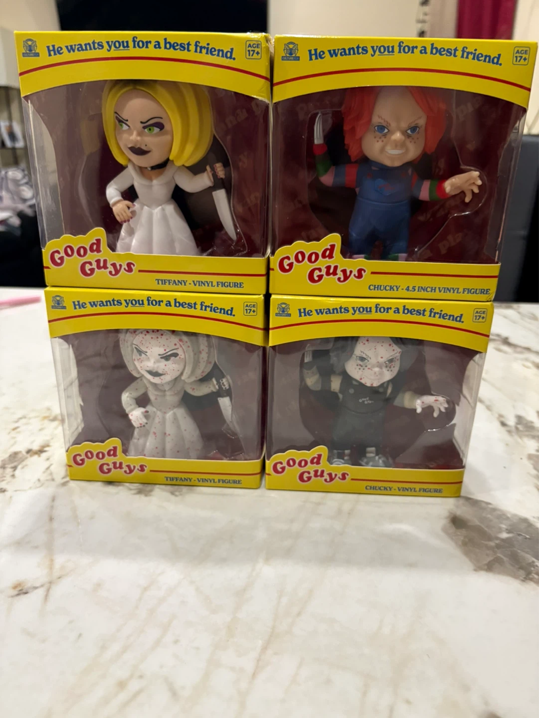 Good Guys Chucky & Tiffany Vinyl Figures Set - photo 2