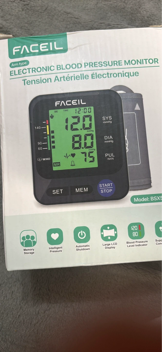FACEIL Electronic Blood Pressure Monitor