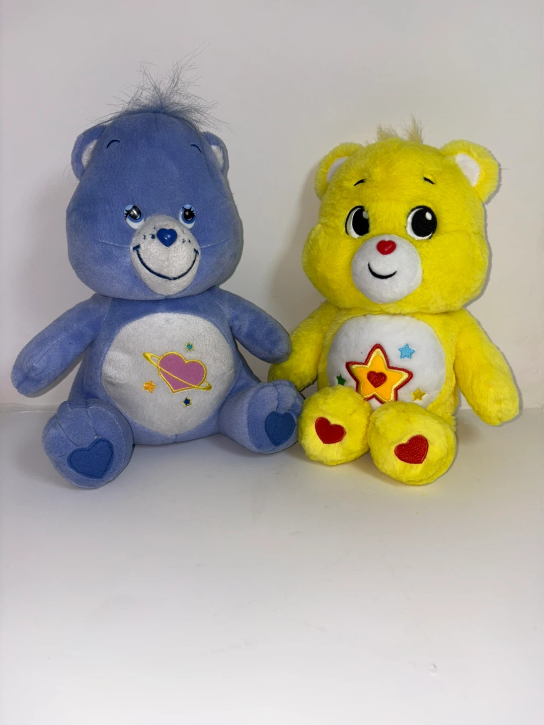 Care Bears Plush Toys - Blue and Yellow