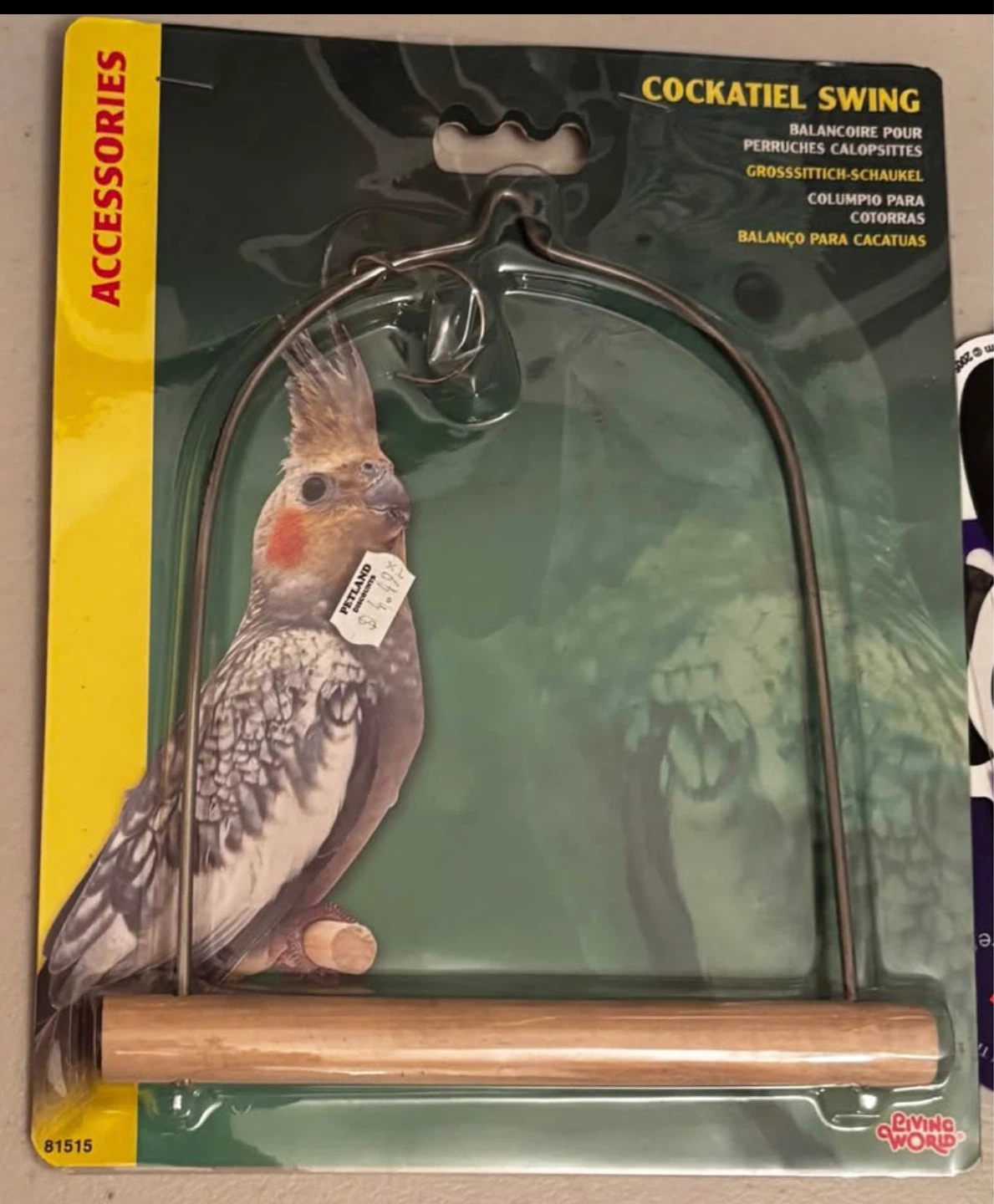 Hagen Cockatiel Swing