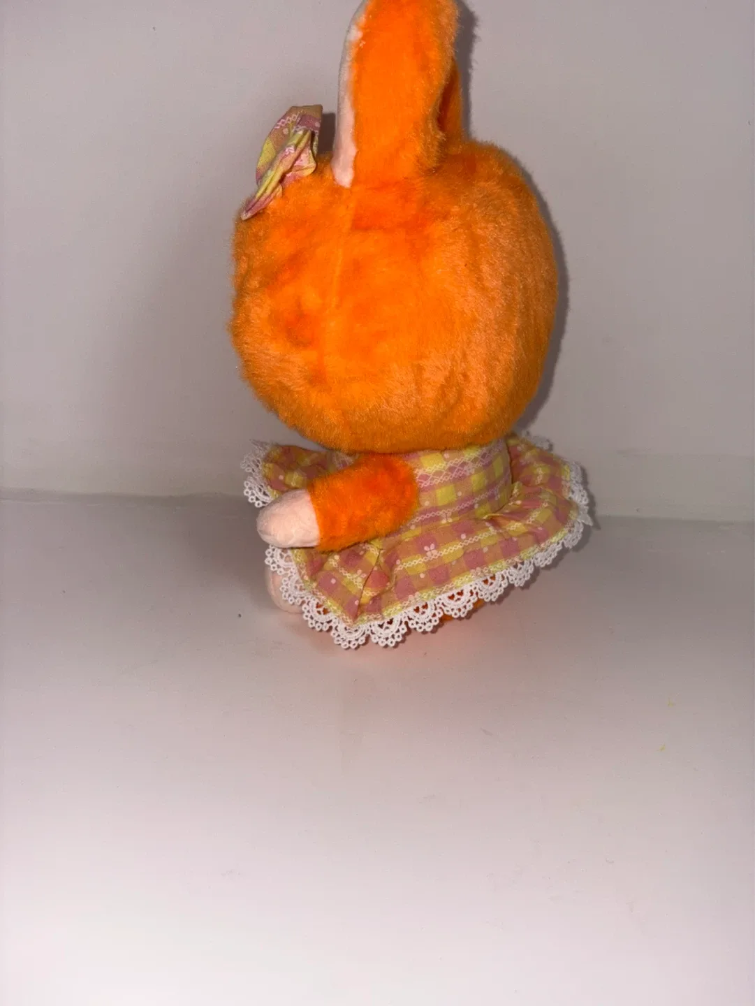 Orange Plush Bunny Stuffed Animal - photo 4
