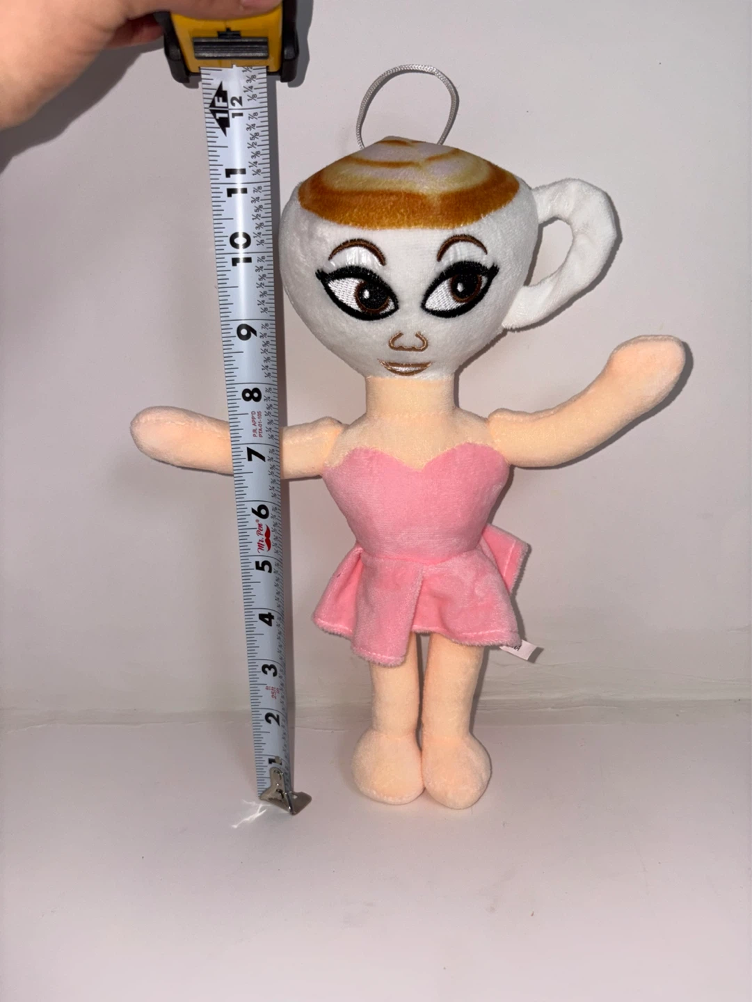 Plush Coffee Cup Ballerina Doll - photo 3