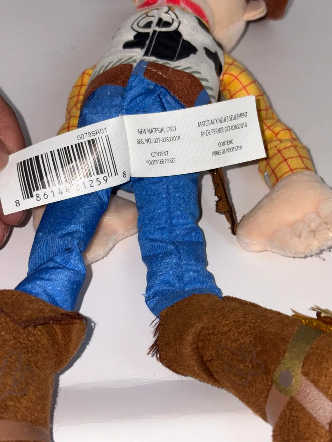 Disney Pixar Toy Story Woody Plush - photo 4