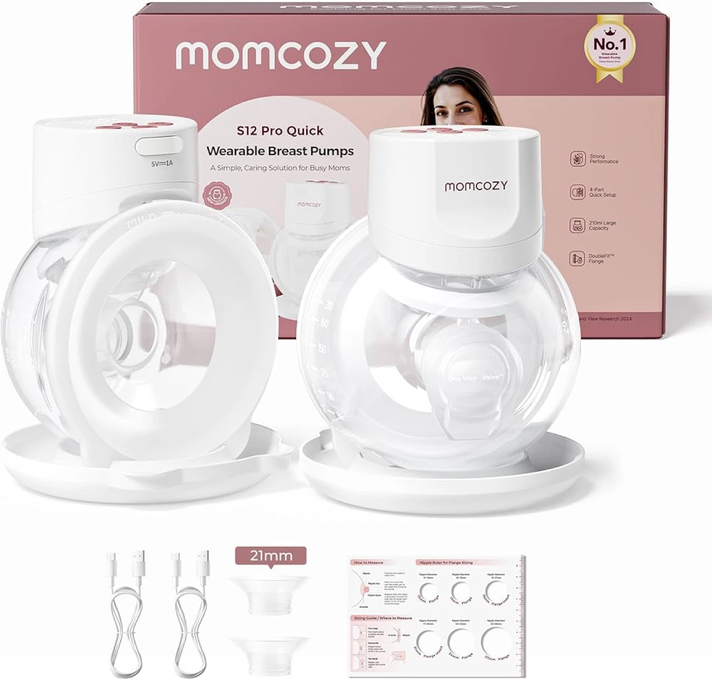 Momcozy S12 Pro Wearable Breast Pump - photo 3
