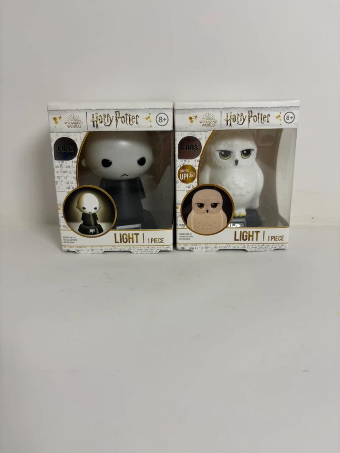 Harry Potter Icons Lights - Lord Voldemort & Hedwig
