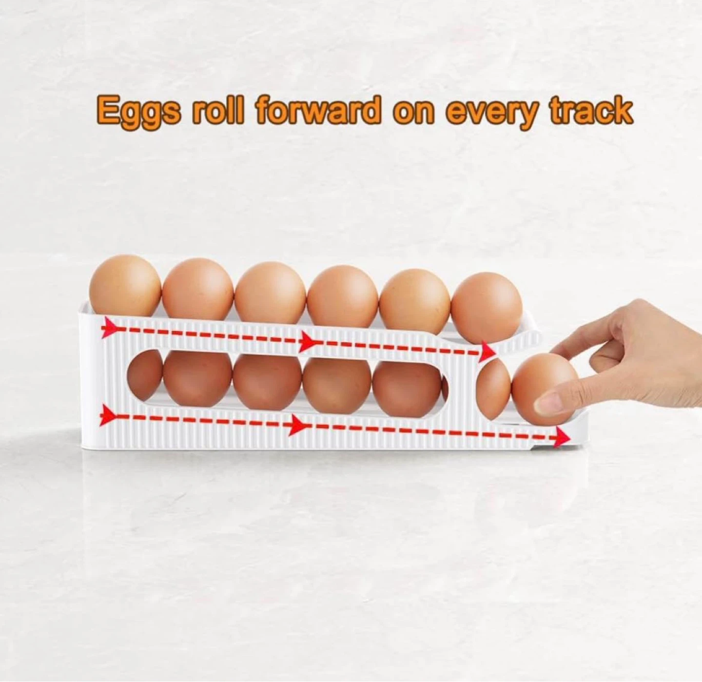 2 for $10 Egg Roller Holder - Holds 12 Eggs - photo 5