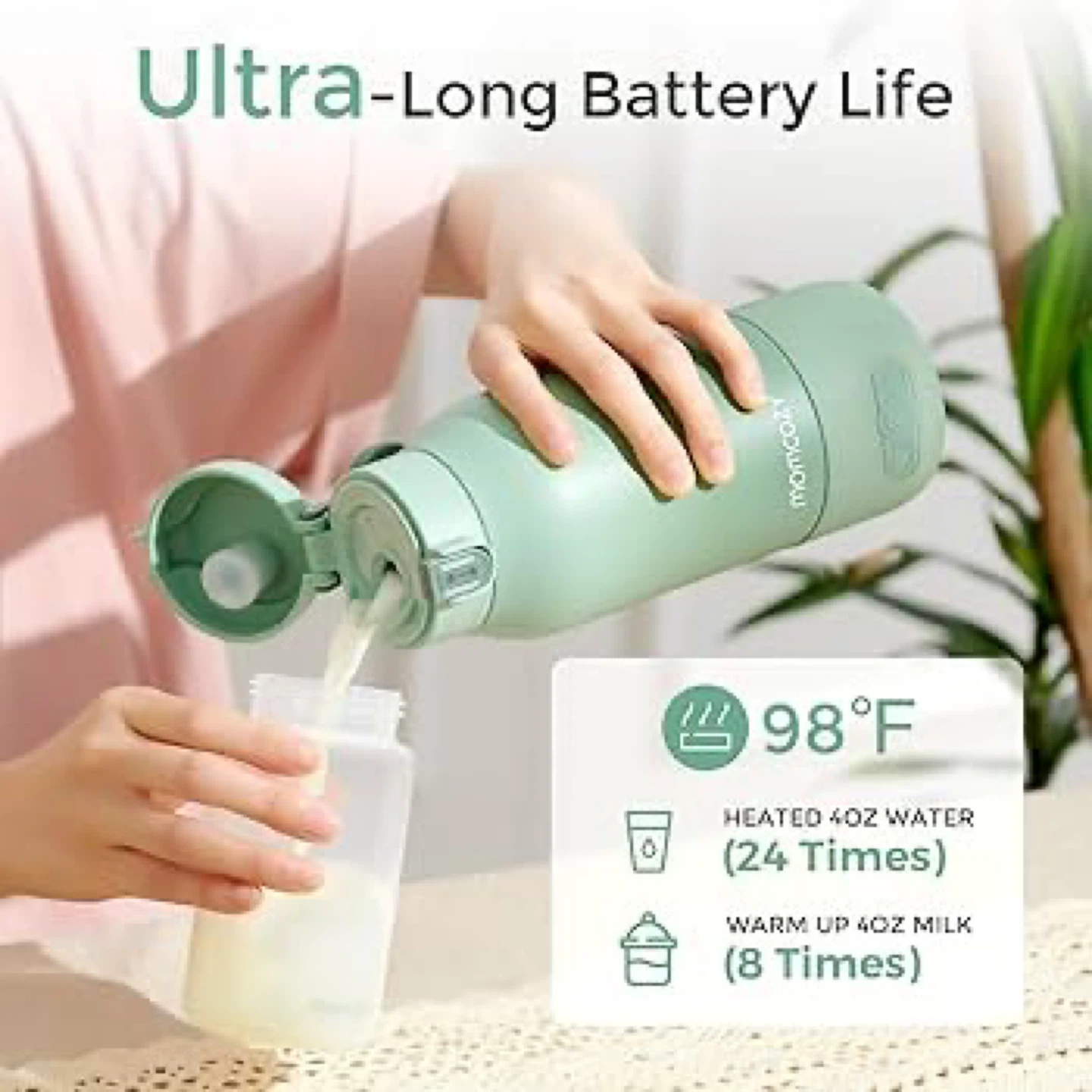 Momcozy Portable Water and Milk Warmer MW05 - photo 3