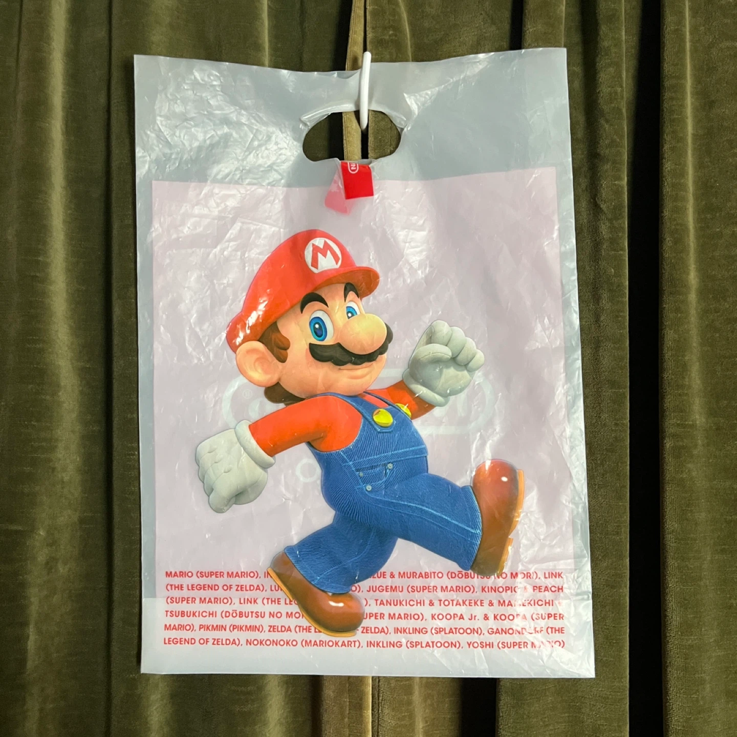 Nintendo Tokyo Super Mario Shopping Bag USED