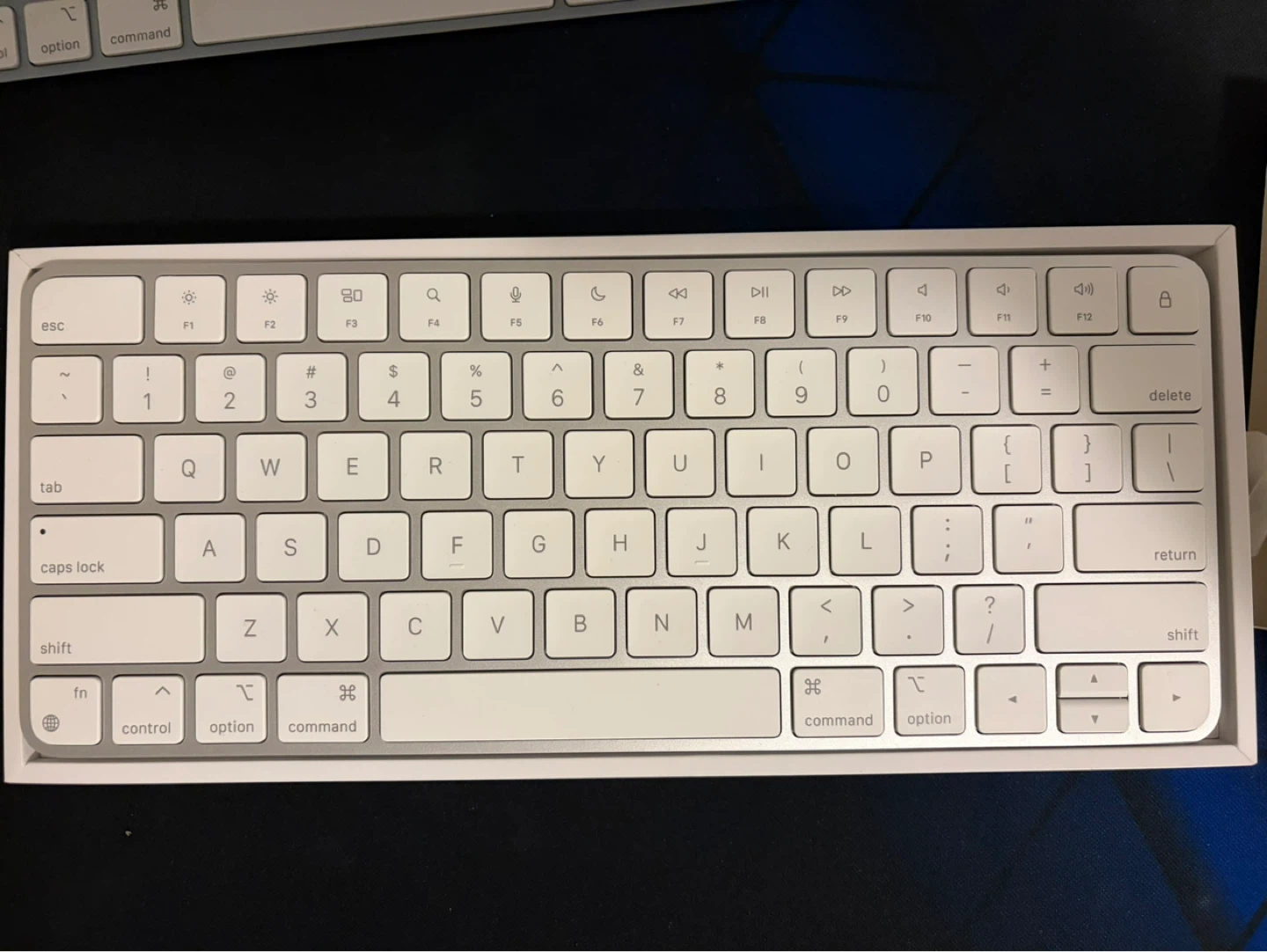 Apple Magic Keyboard and mouse