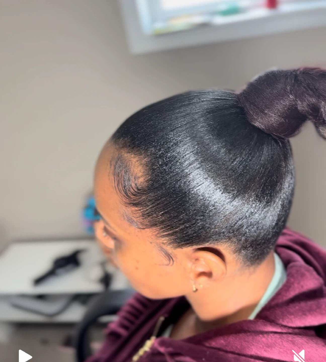 Sleek High Ponytail