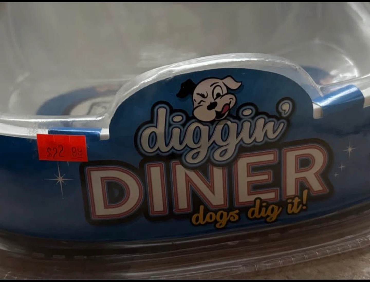 Diggin Diner Dog Slow Feeder Pet Bowl - photo 2