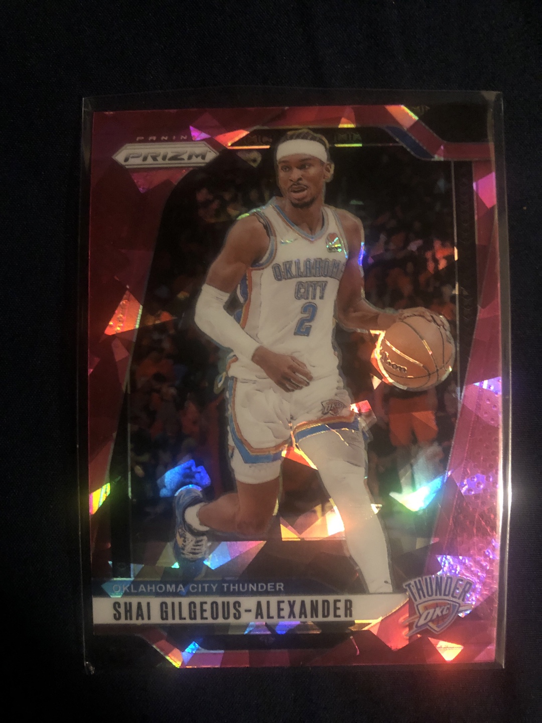 2024-25 Shai Gilgeous-Alexander Panini Prizms Basketball Card