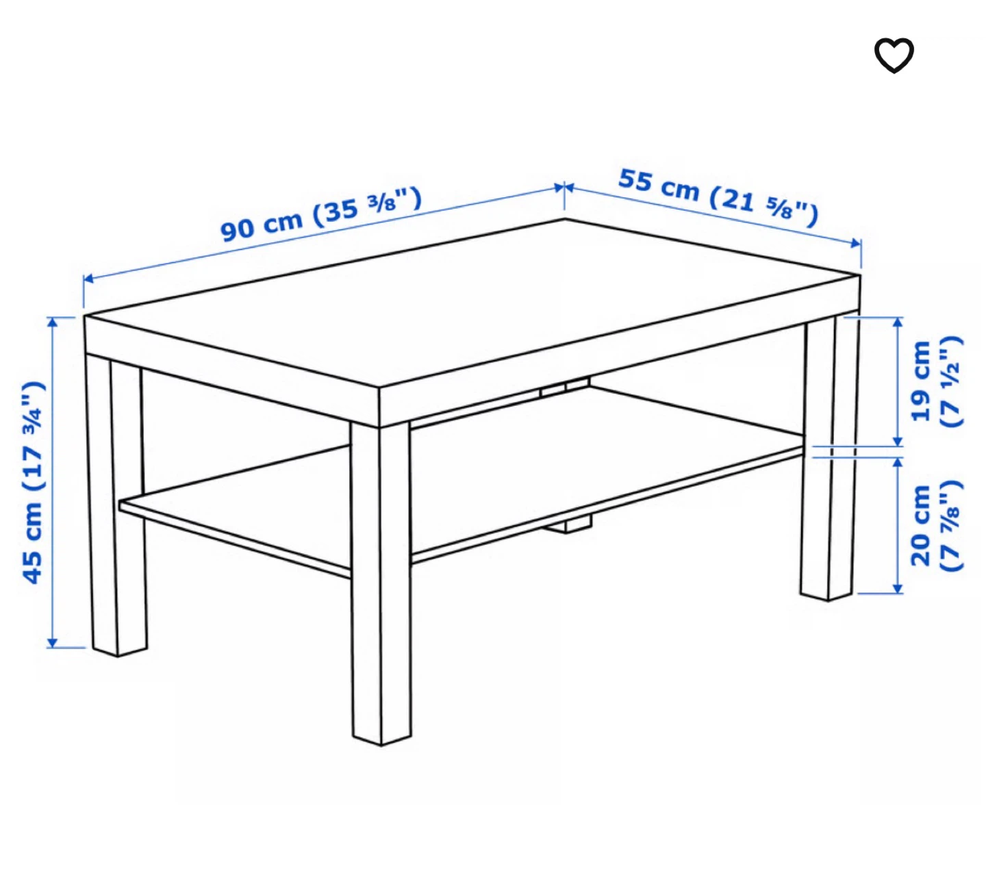 IKEA Lack Coffee Table - photo 4