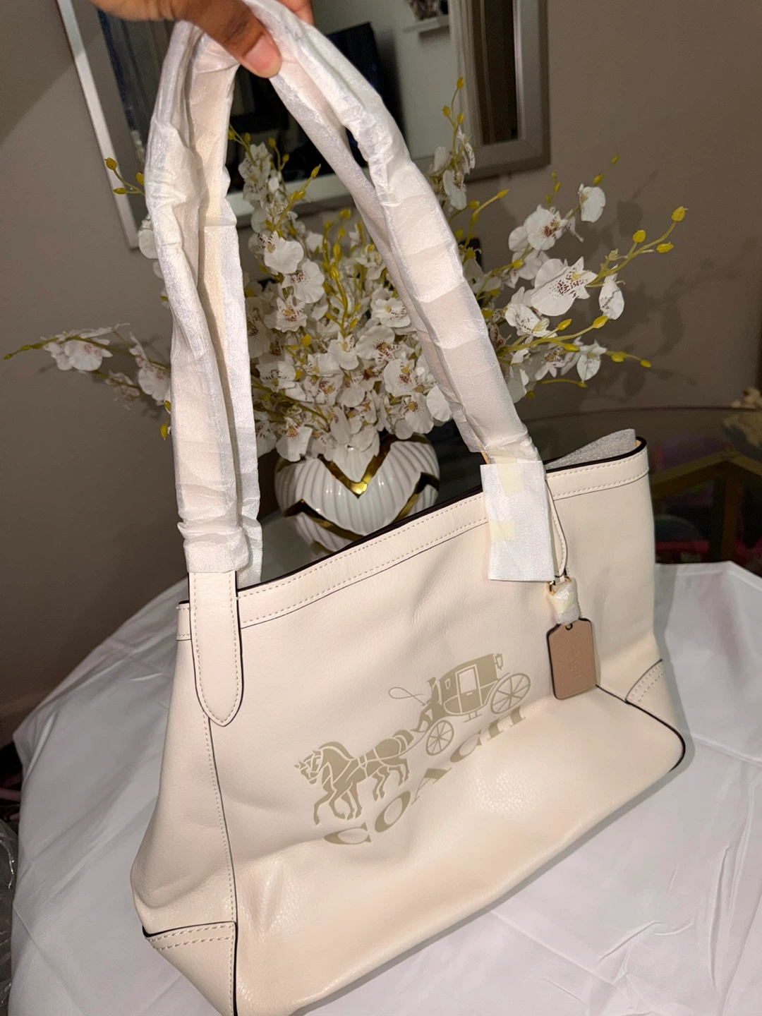 Coach Leather Hobo Shoulder Bag - photo 2
