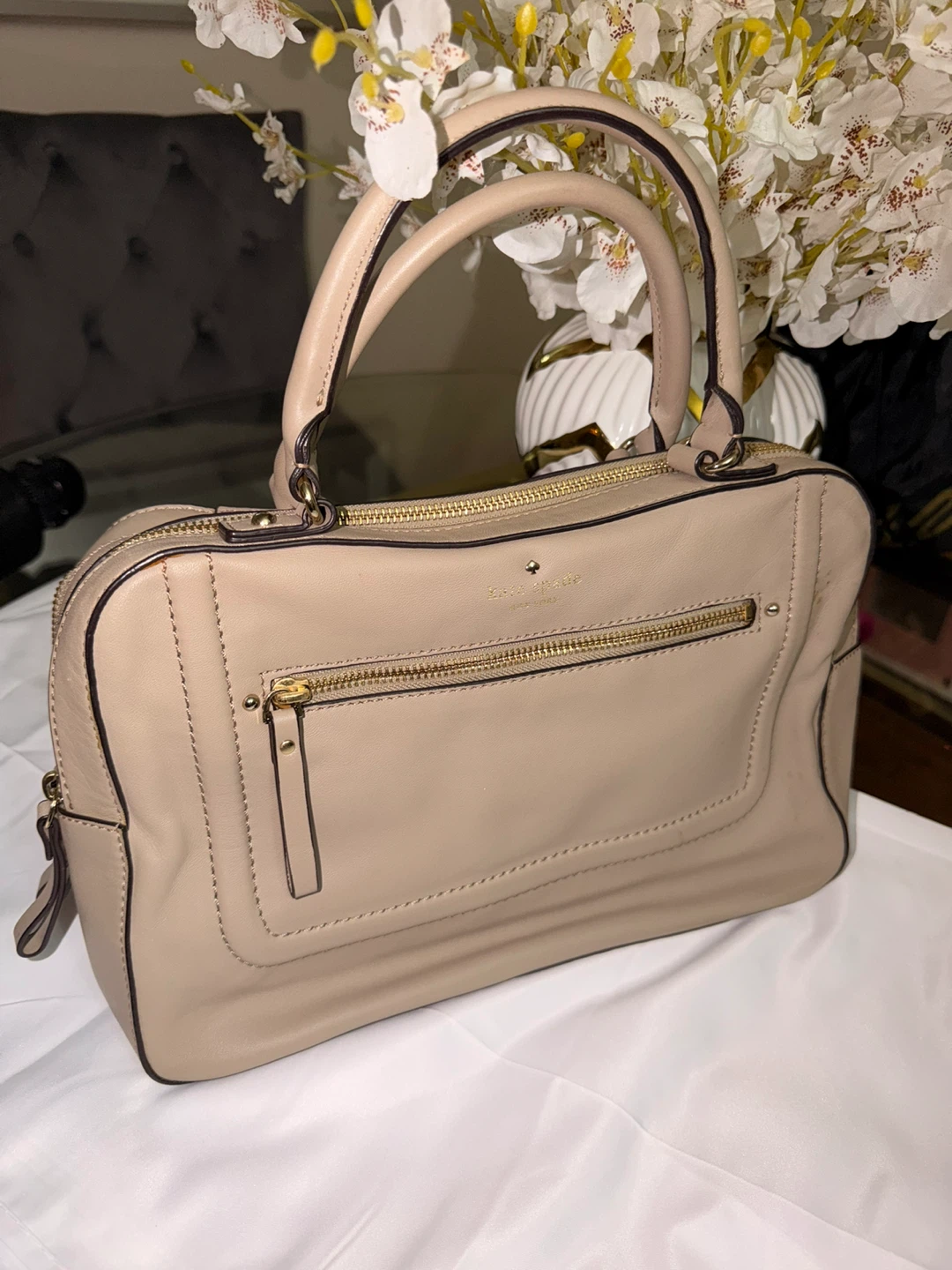 Coach Leather Hobo Shoulder Bag