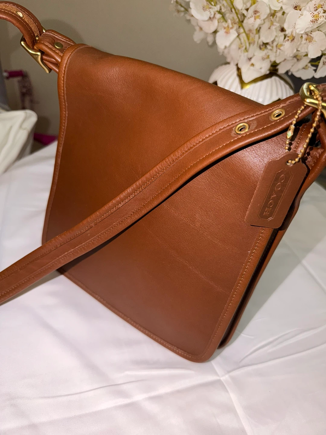 Coach Leather Hobo Shoulder Bag - photo 3