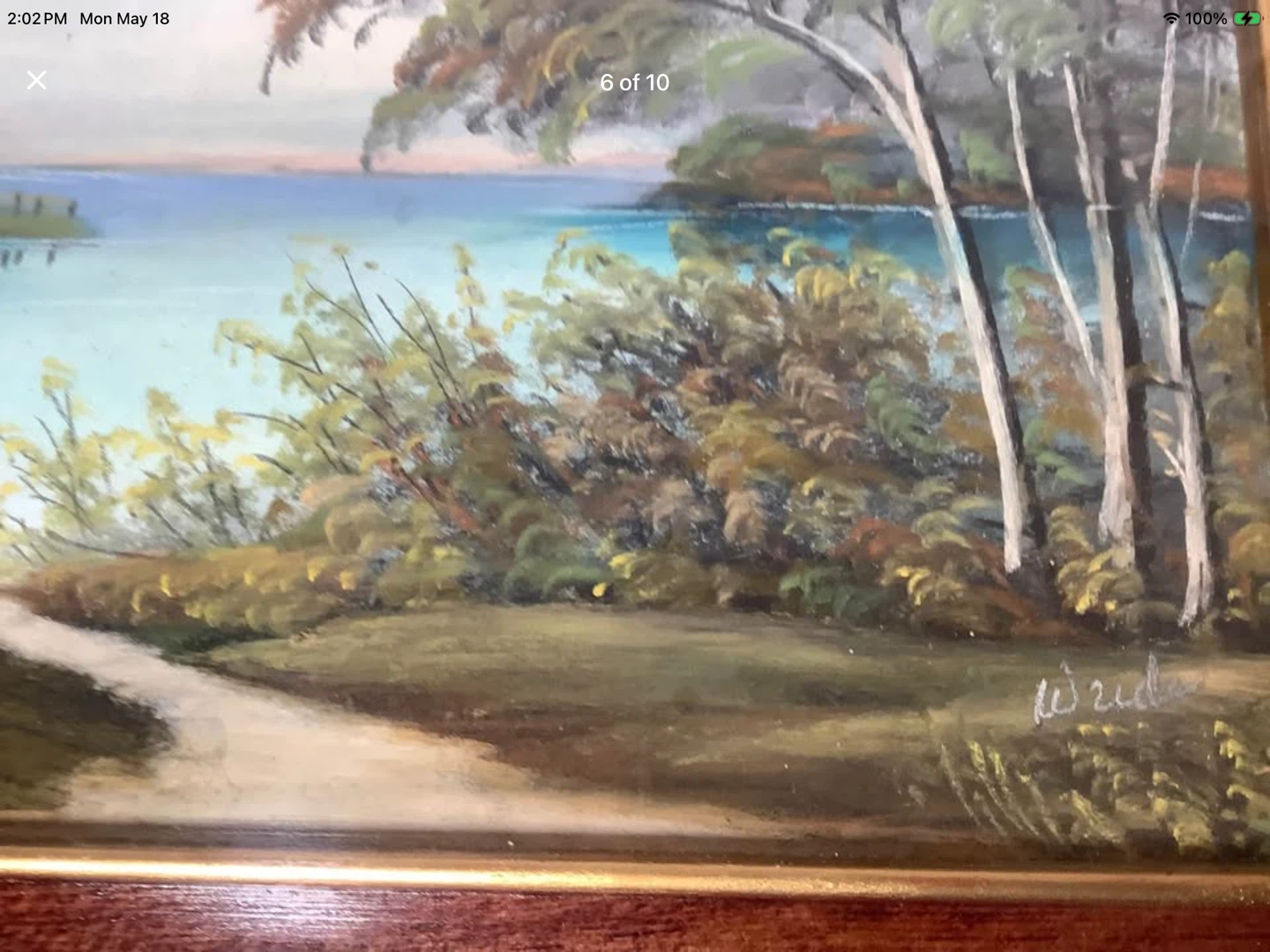 Vt Pastel Ptg by Cdn Artist Maisie/John Wride 🐞 - photo 5